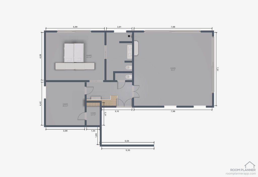 Plattegrond begane grond
